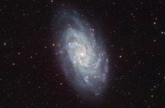 M33 The Triangulum Galaxy - Metal Print